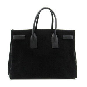 Saint Laurent de Black Bag Jour Sac Suede Tote